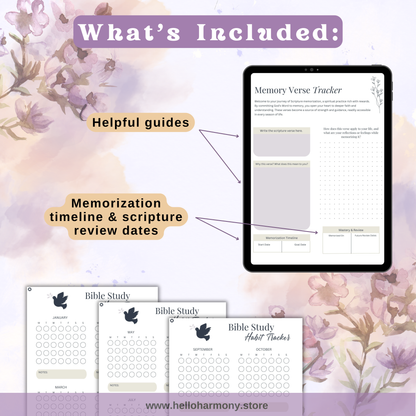 Grace in Faith Prayer Journal | 50+ Hyperlinked Pages | Digital Christian Planner | Vertical